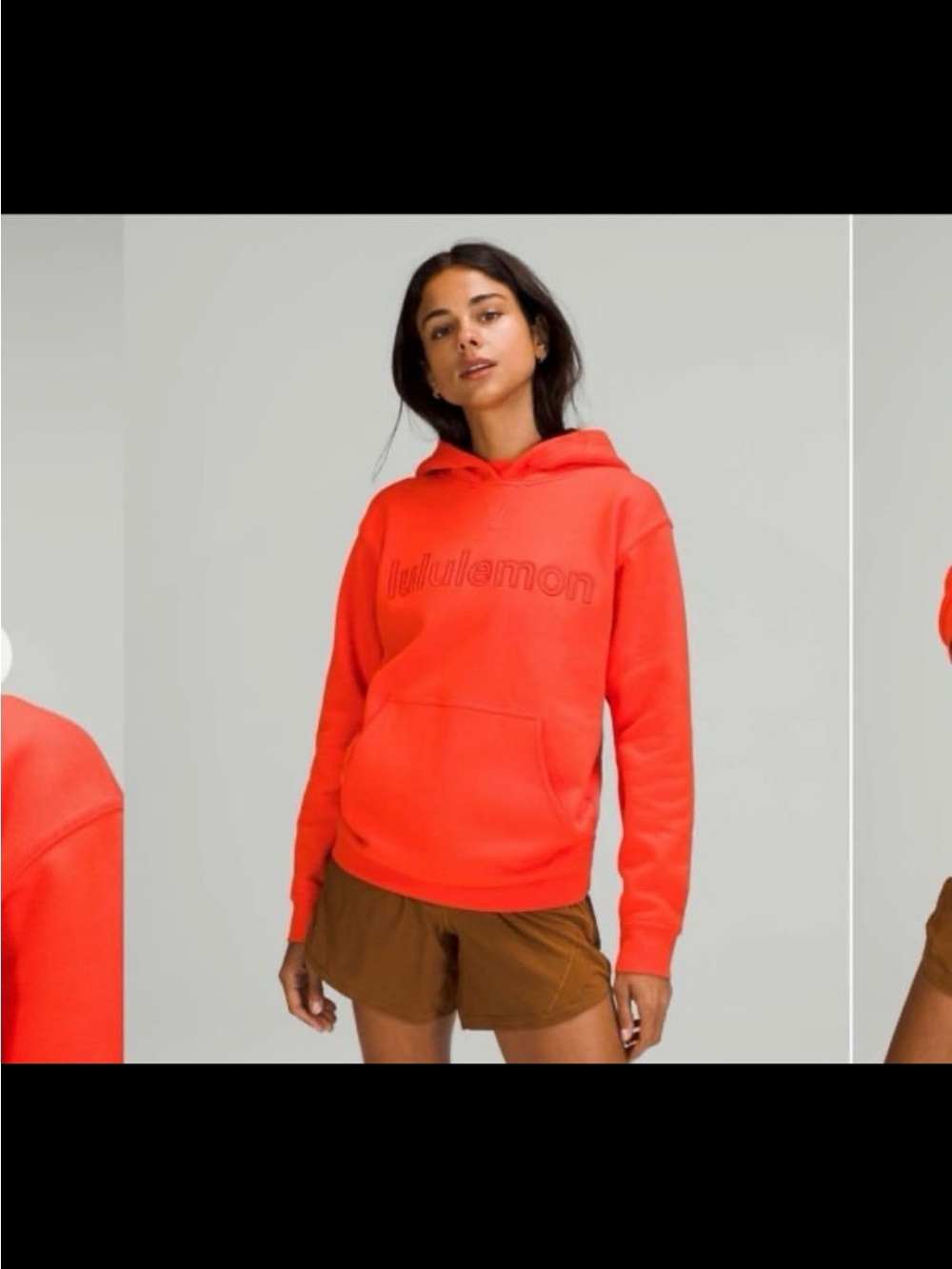 Lululemon All Yours Hoodie in Autumn Red